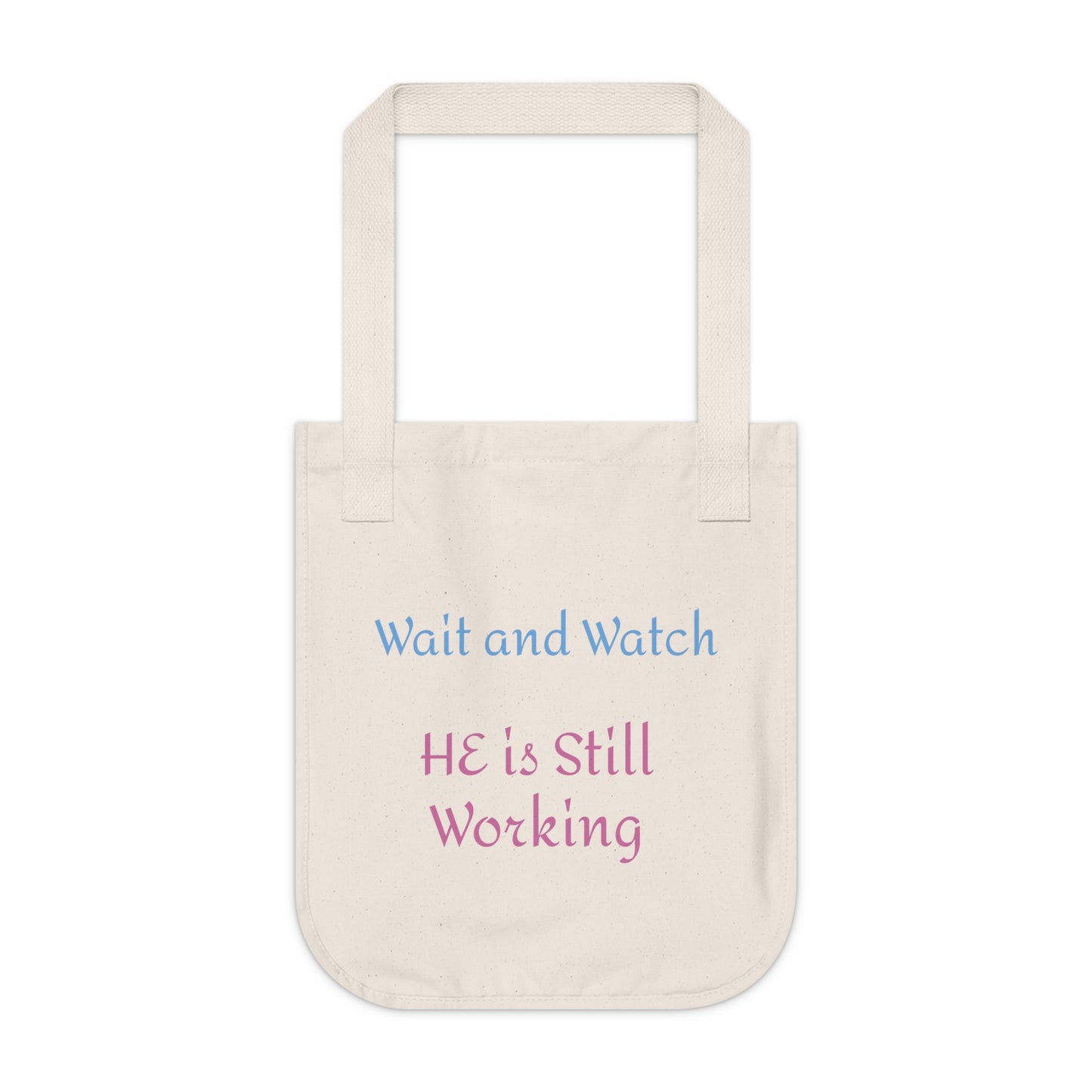 Watch & Wait Canvas Tote Bag