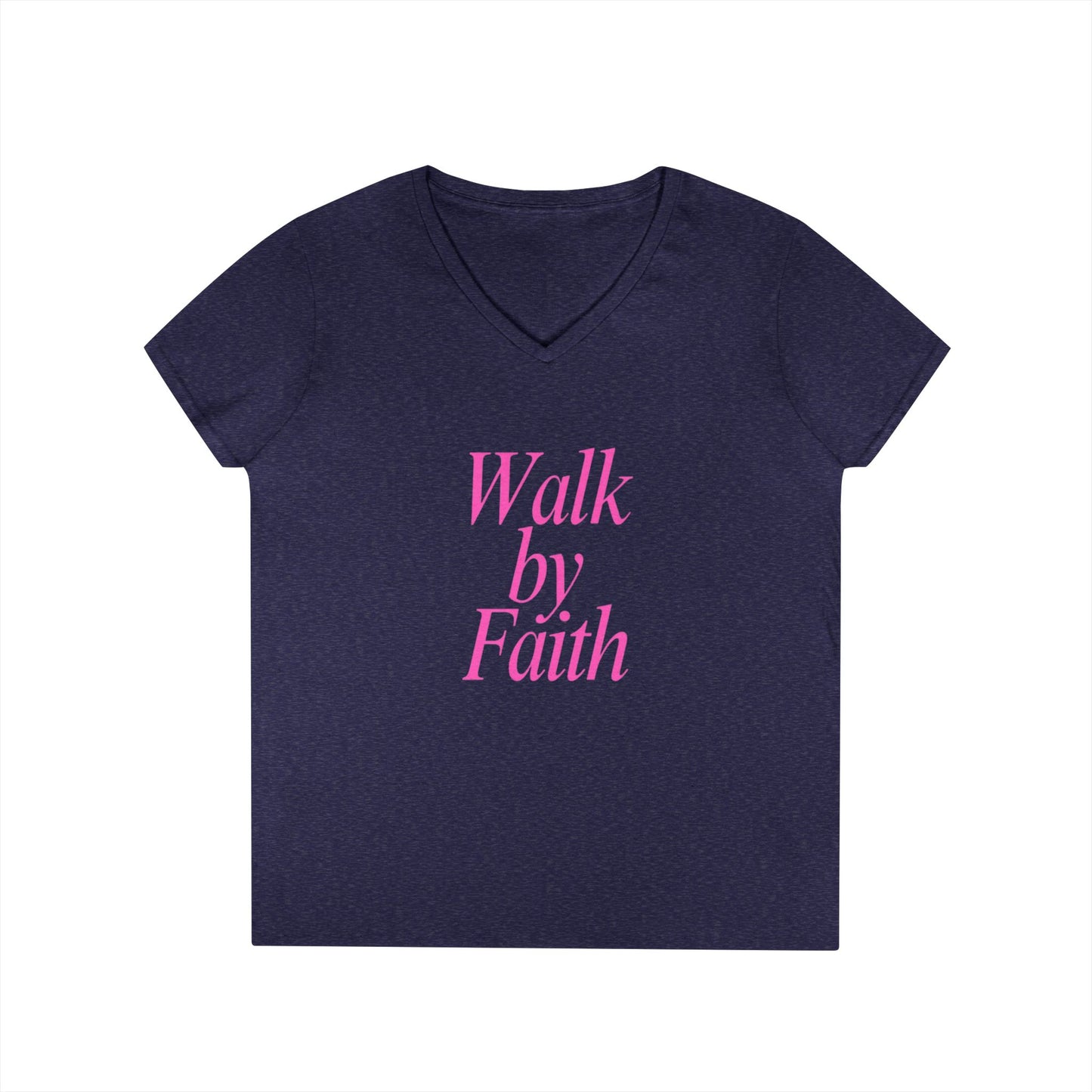 RB Walk by Faith V-neck T's