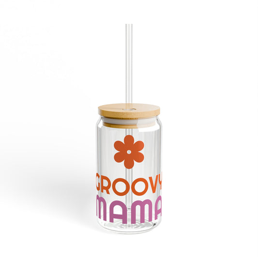 Groovy Mama Glass, 16oz