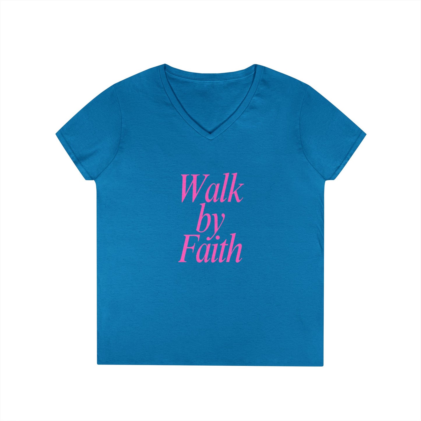 RB Walk by Faith V-neck T's