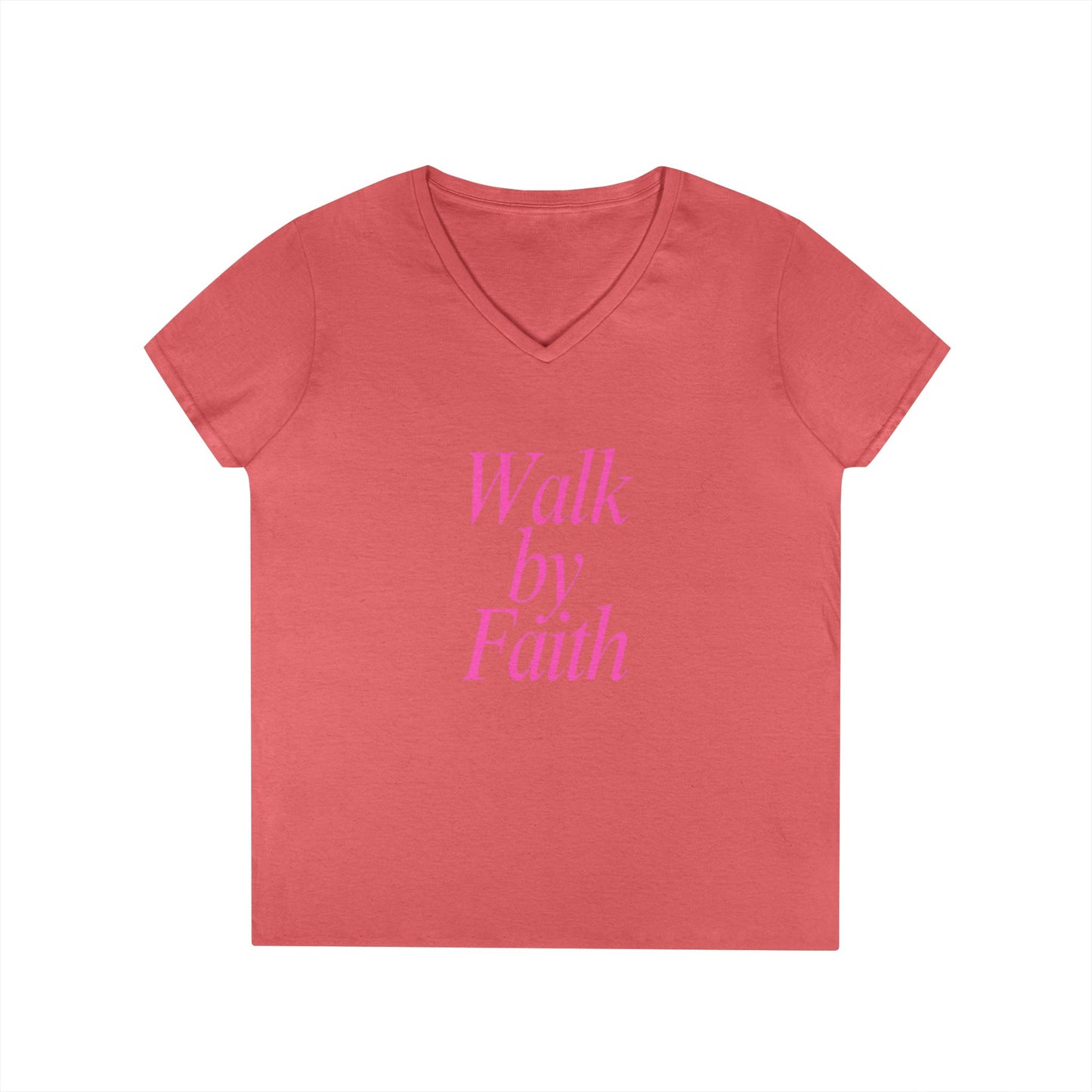 RB Walk by Faith V-neck T's