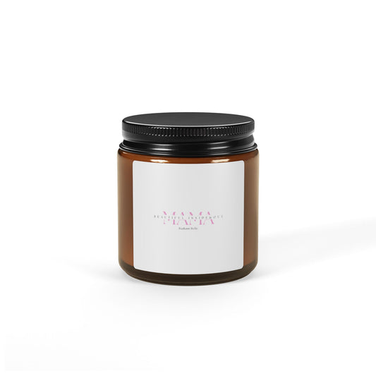 Mama Soy Candle (Multi-Size, Amber Jar)