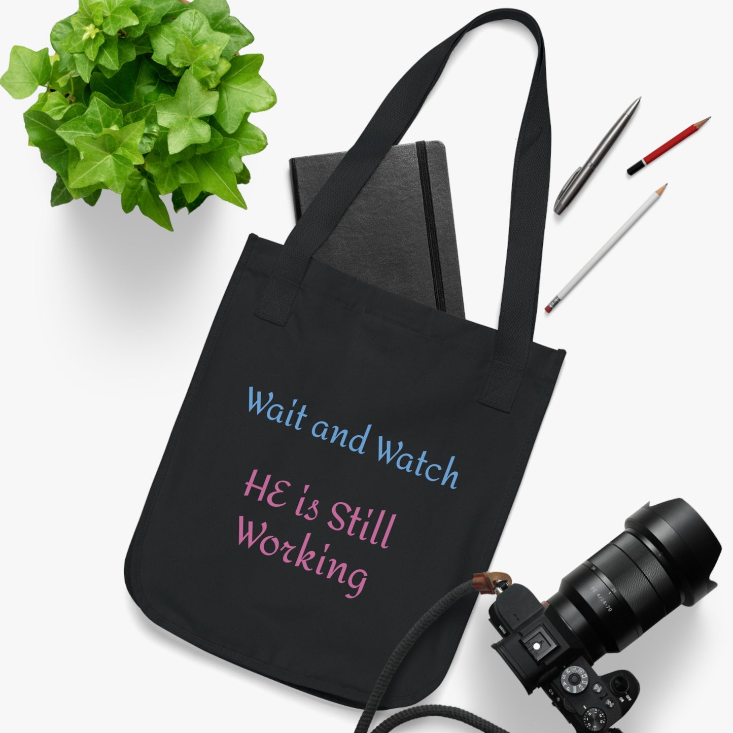 Watch & Wait Canvas Tote Bag