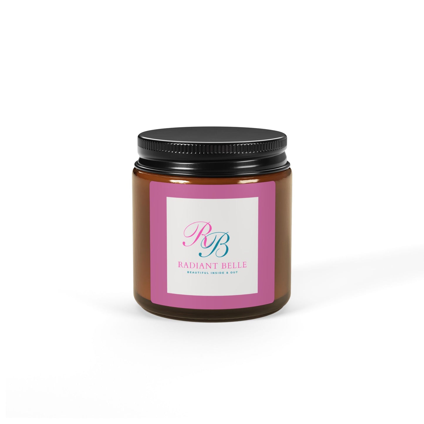 Radiant Belle Soy Candle (Multi-Size, Amber Jar)