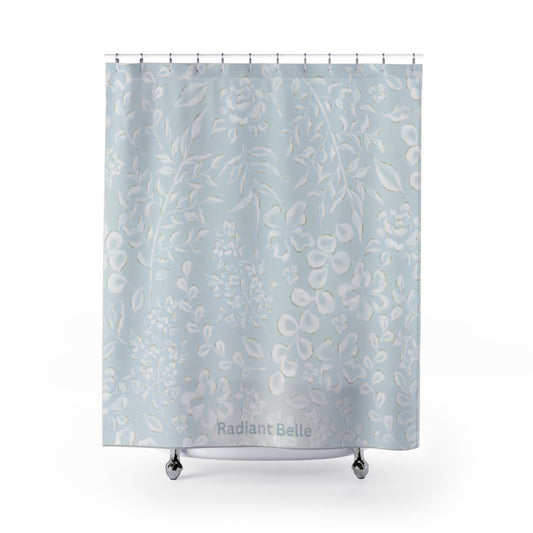 Blue Elegance Shower Curtain